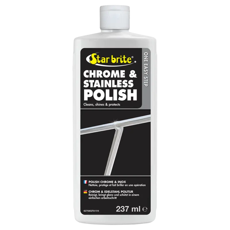 STARBRITE CHROME AND STAINLESS POLISH 237ML