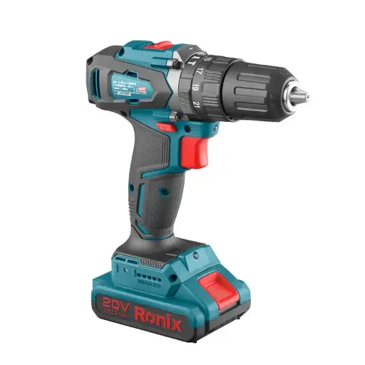 [RNX-8900K] RONIX 20V CORDLESS BRUSHLESS IMPACT DRILL KIT 13MM-45N.M