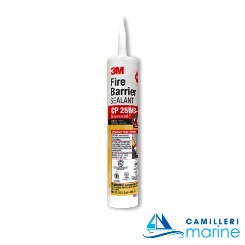 [3M-16592] 3M  FIRE BARRIER SEALANT CP 25WB+, RED, 287ML, CARTRIDGE