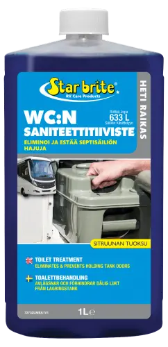 [STA-71732] STARBRITE TOILET TREATMENT 1L LEMON SCENT