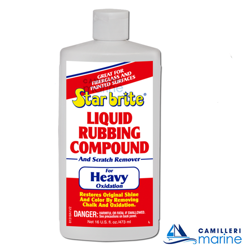 [STA-81318] STARBRITE LIQUID RUBBING COMP 473ML HVY OX