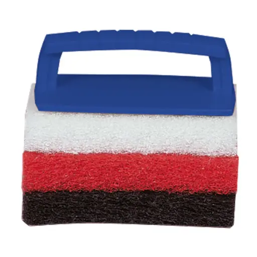 [STA-40023] STARBRITE SCRUB PAD KIT W/HANDLE