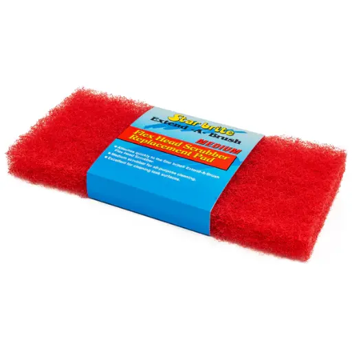 [STA-40126] STARBRITE FLEXI HEAD REPLACEMENT PAD MEDIUM RED
